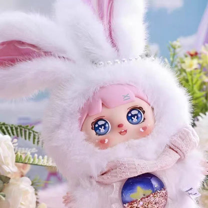 mocici - Sugary Heart Bunny Magic Secret Realm - Plush Blind Box - Trendy Toy - Cute Doll - Figurine - Gift for Girls - Decoration