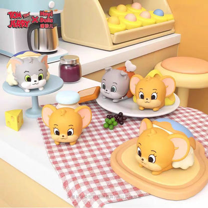 Tom and Jerry Gourmet House Series Blind Bag Trendy Toy Blind Box Cute Figurine