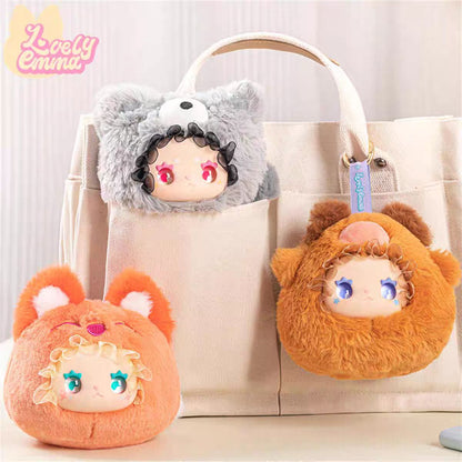 Lovely Emma RuaRuaZoo - Vinyl Face Plush Series Blind Box - Keychain - Trendy Mini Figure - Ornament